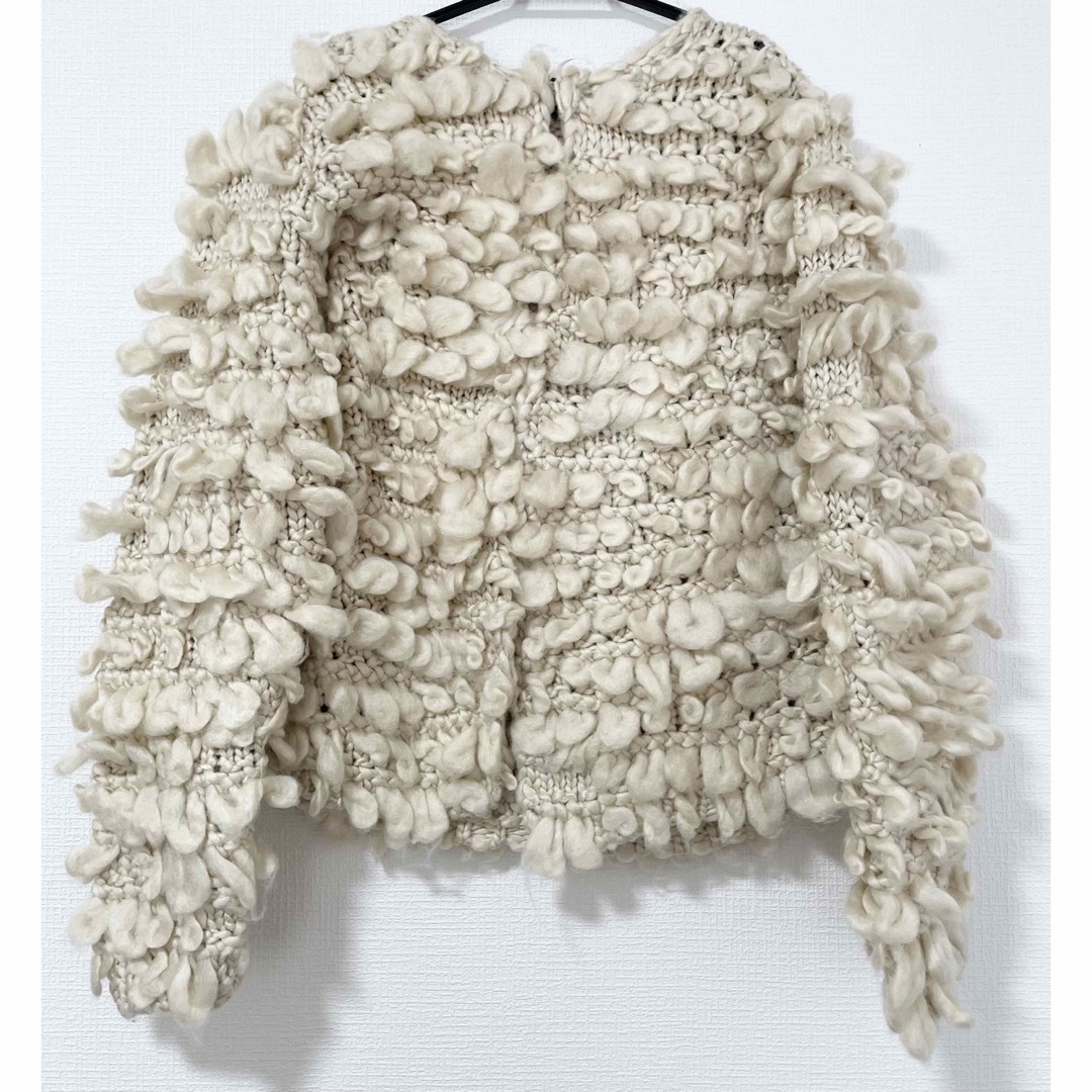 ZARA - ZARA ザラ テクスチャー ニットカーディガン Sの通販 by ZARA - ZARA ザラ テクスチャー ニットカーディガン Sの通販 by