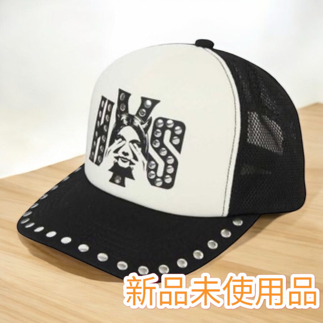 新品】ヒステリックグラマー SEE NO EVIL スタッズメッシュ 新品】ヒステリックグラマー SEE NO EVIL スタッズメッシュ