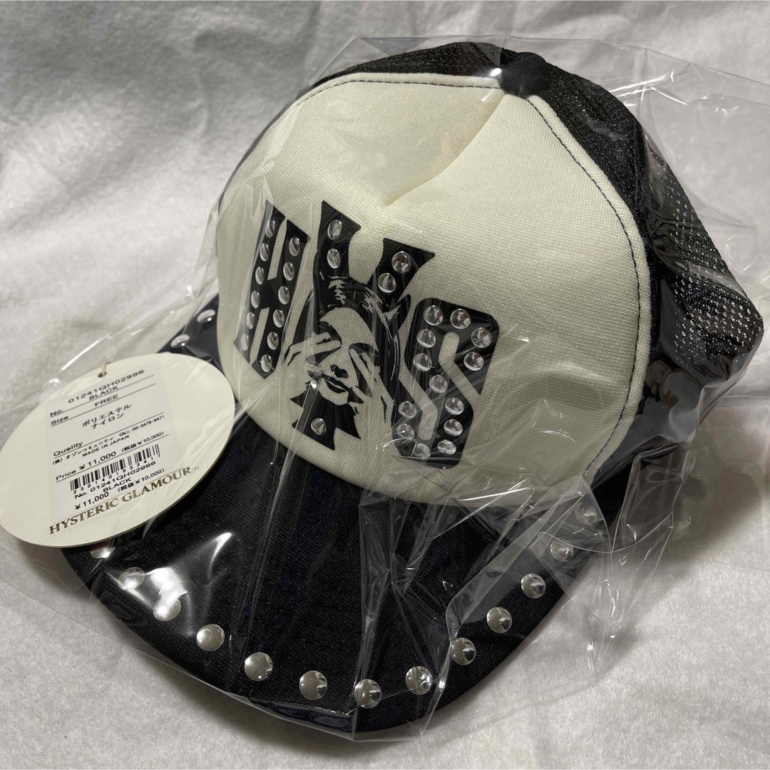 新品】ヒステリックグラマー SEE NO EVIL スタッズメッシュ 新品】ヒステリックグラマー SEE NO EVIL スタッズメッシュ