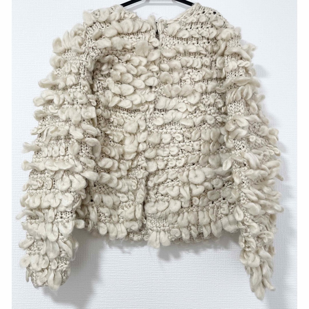 ZARA - ZARA ザラ テクスチャー ニットカーディガン Sの通販 by ZARA - ZARA ザラ テクスチャー ニットカーディガン Sの通販 by