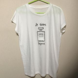 ジーナシス(JEANASIS)のジーナシス ホワイト Ｔシャツ(Tシャツ(半袖/袖なし))