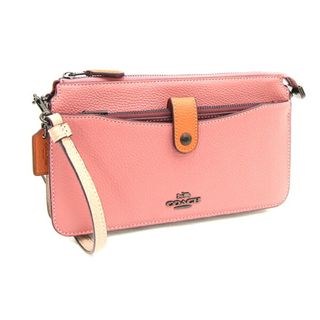 コーチ(COACH)の コーチ ショルダーバッグ ノア 31864 ピンク 中古(ショルダーバッグ)