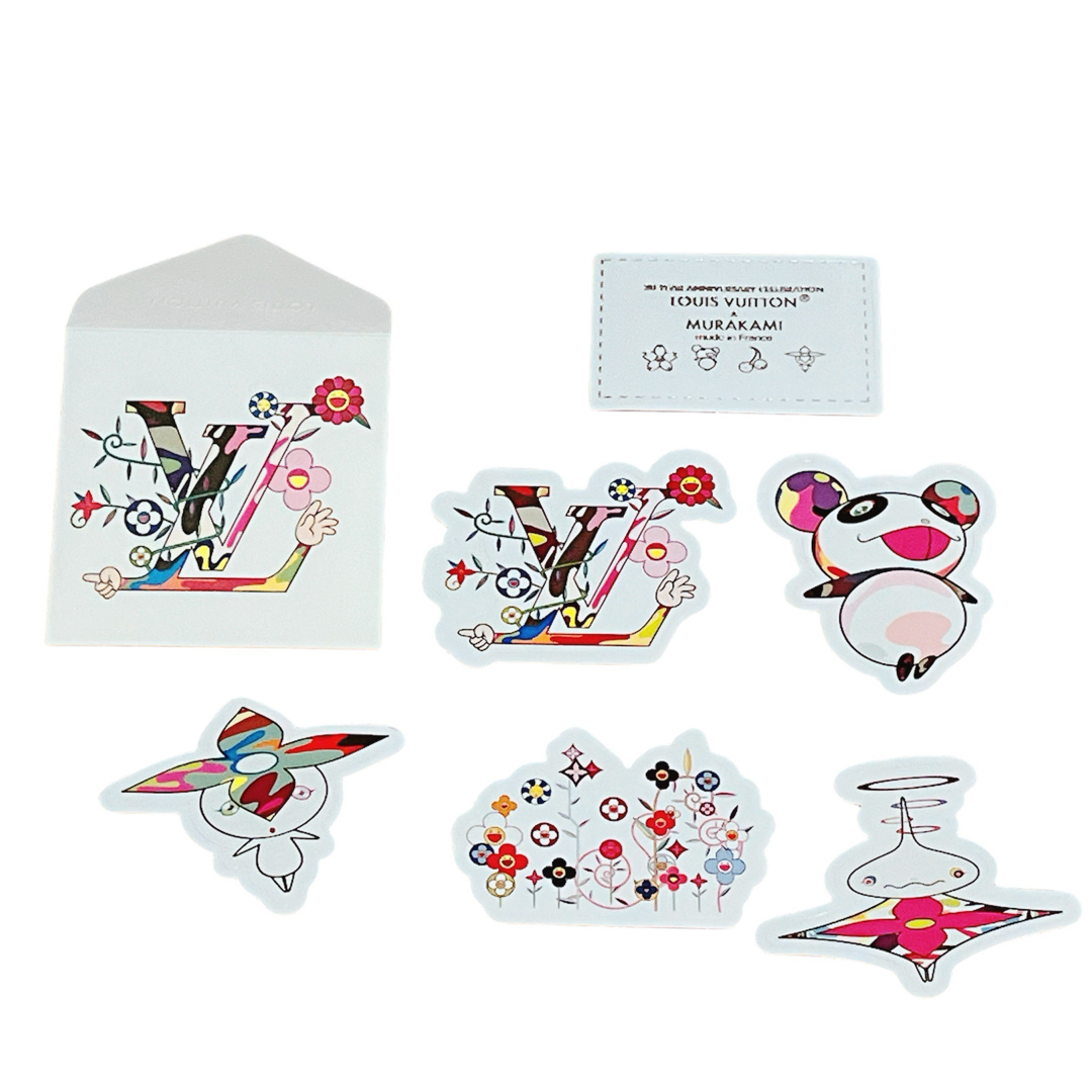 LOUIS VUITTON - Louis Vuitton Murakami村上隆ステッカー6枚 LOUIS VUITTON - Louis Vuitton Murakami村上隆ステッカー6枚