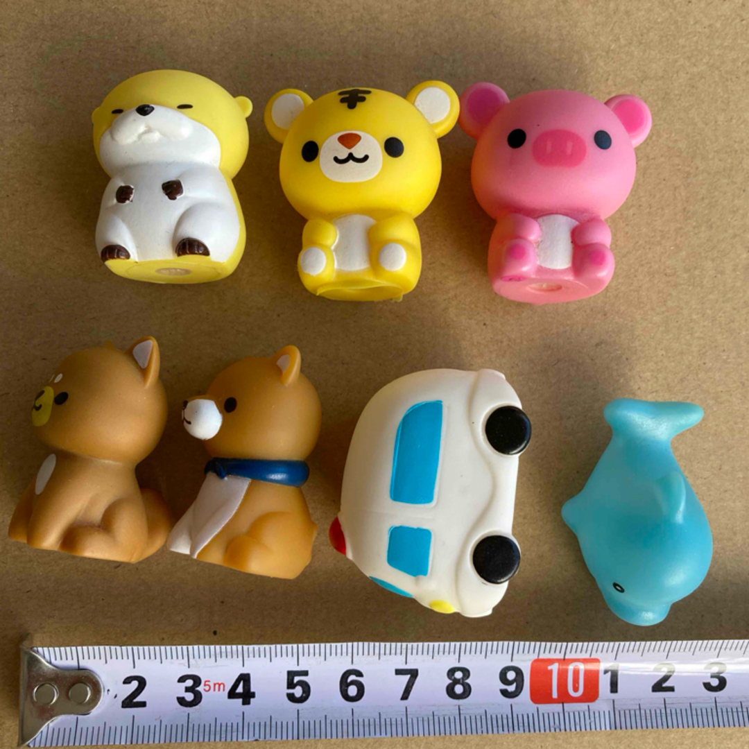 ソフビ7個セット エンタメ/ホビーのおもちゃ/ぬいぐるみ(その他)の商品写真
