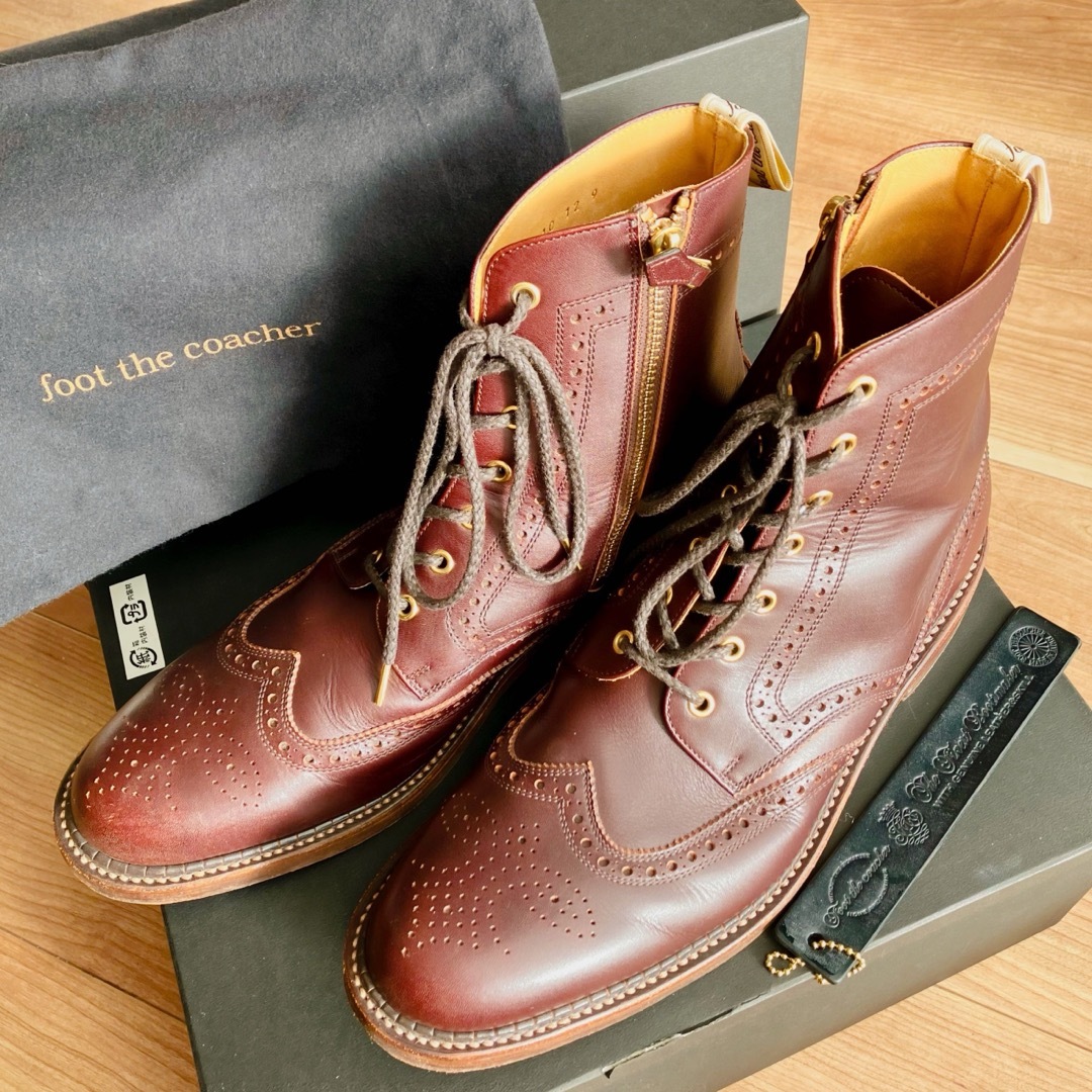 foot the coacher - 美品*foot the coacher zip up wing の通販 foot the coacher - 美品*foot the coacher zip up wing の通販