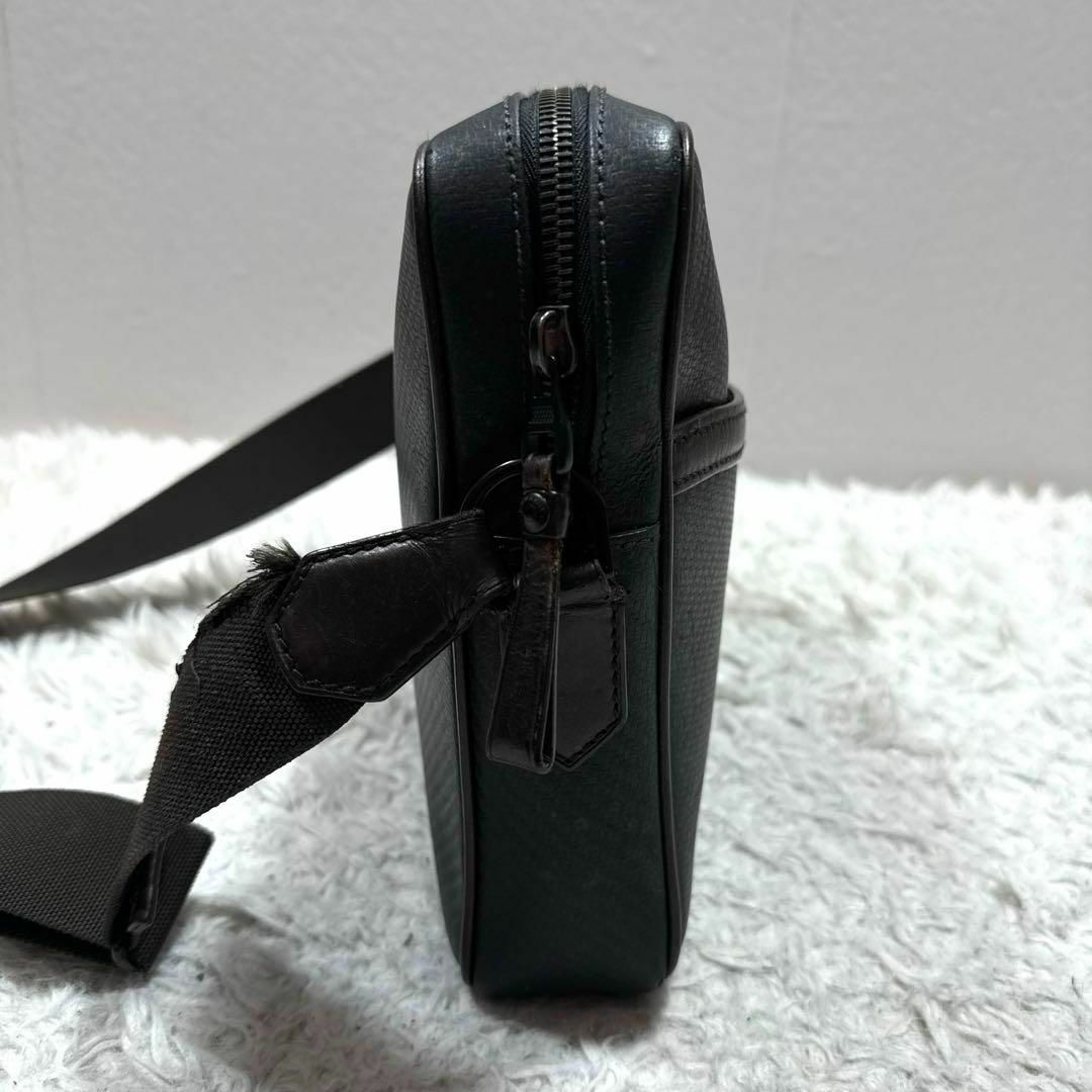 美品 ダンヒル シャーシ ショルダーバッグ 斜め掛け カーボン 美品 ダンヒル シャーシ ショルダーバッグ 斜め掛け カーボン