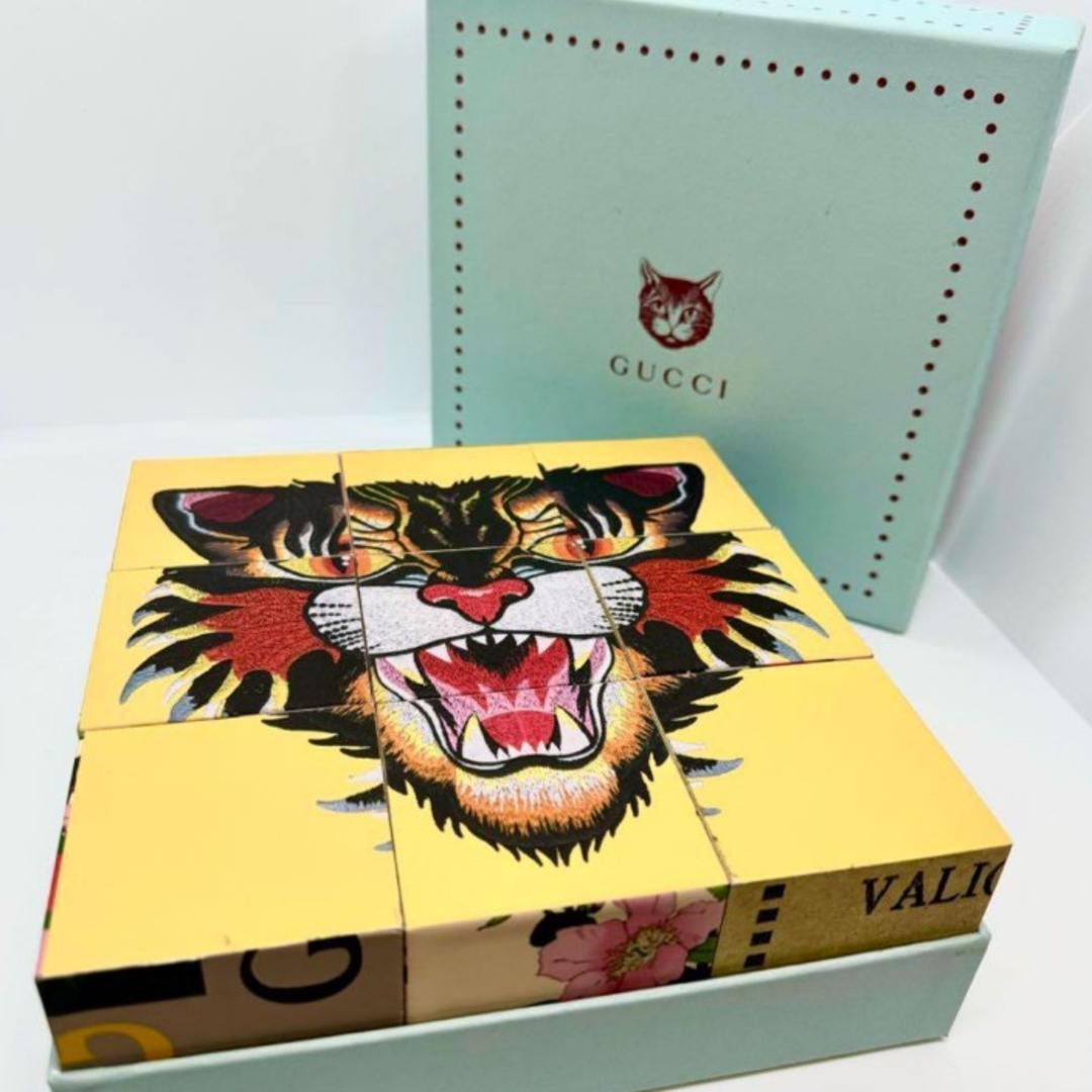 【第1位獲得！】 - GUCCI GUCCI 置物 非売品 インテリア ジクソーパズル グッチ ジグソーパズル
