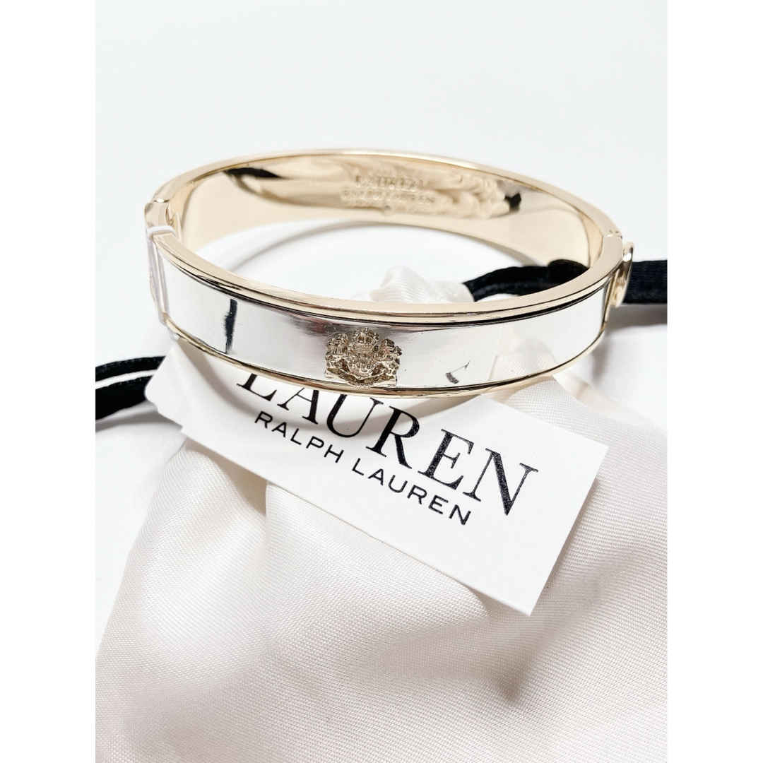 Ralph Lauren - ラルフローレン シルバー×ゴールド バングルの Ralph Lauren - ラルフローレン シルバー×ゴールド バングルの