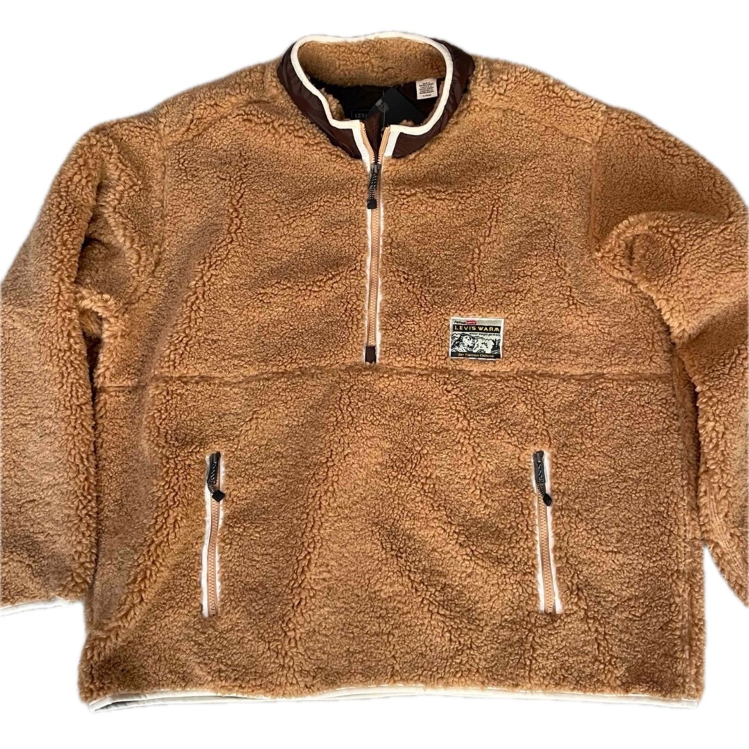 Levi's(リーバイス)の新品　リーバイス　クラシックレトロ　ボアフリースジャケット　XL メンズのジャケット/アウター(ブルゾン)の商品写真