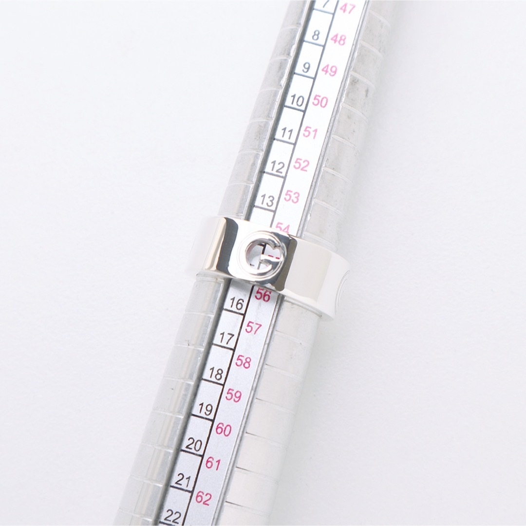 GUCCI - GUCCI グッチ Gロゴ ワイドリング 925 14.5号 - c.2000s