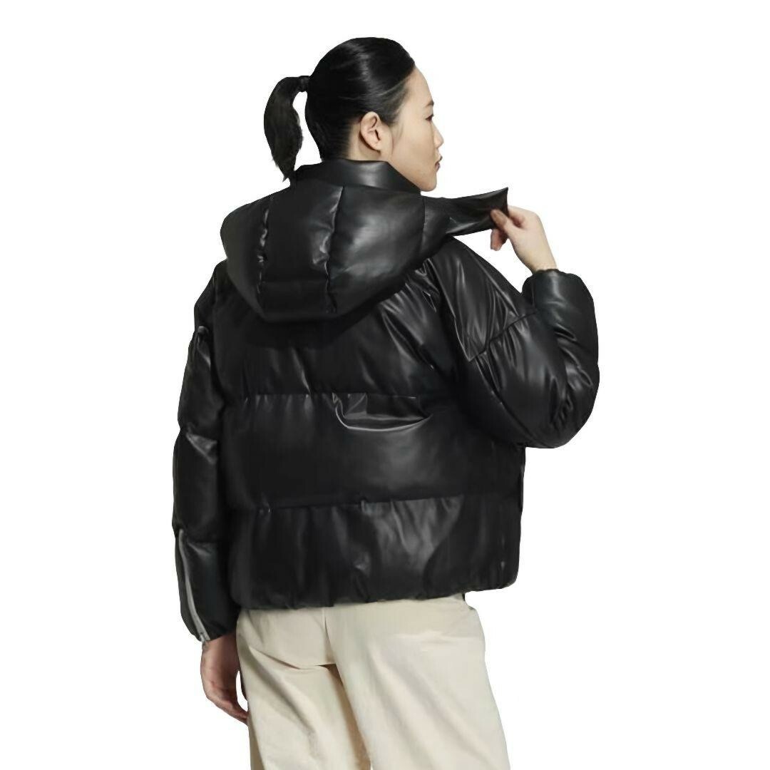 adidas Originals - adidas☆黒☆M☆イミテーションレザーフード adidas Originals - adidas☆黒☆M☆イミテーションレザーフード