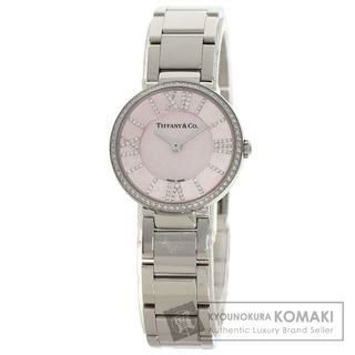ティファニー(Tiffany & Co.)のTIFFANY&Co. ティファニー アトラス 2ハンド ダイヤモンド 腕時計 SS SS レディース [中古](腕時計)