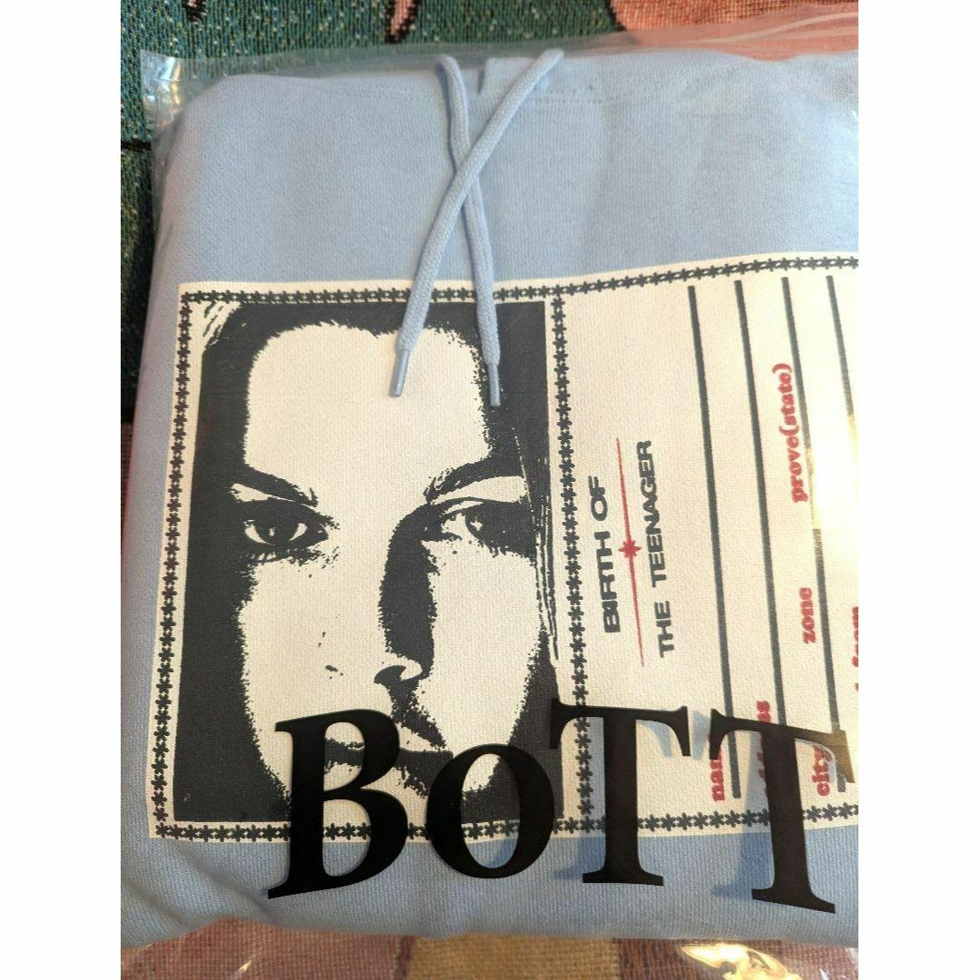 ボット bott パーカー sweat 新品 未使用 hoodie L 青の通販 by ボット bott パーカー sweat 新品 未使用 hoodie L 青の通販 by