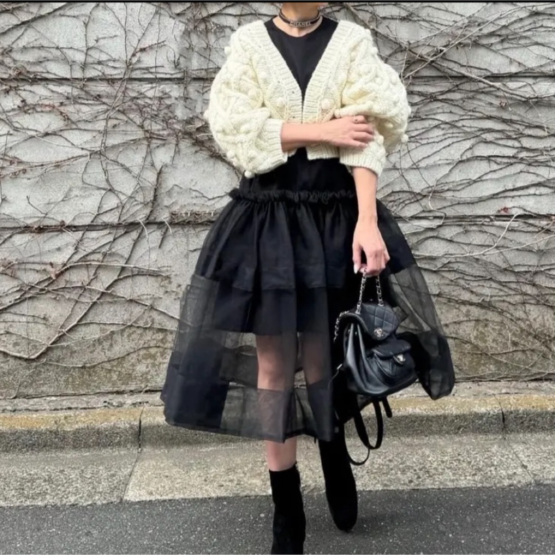 シーニュ cygne ポンポンニット シーニュ cygne ポンポンニット