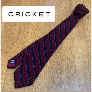 【CRICKET】クリケット カシミア ウールネクタイ 日本製(ネクタイ)