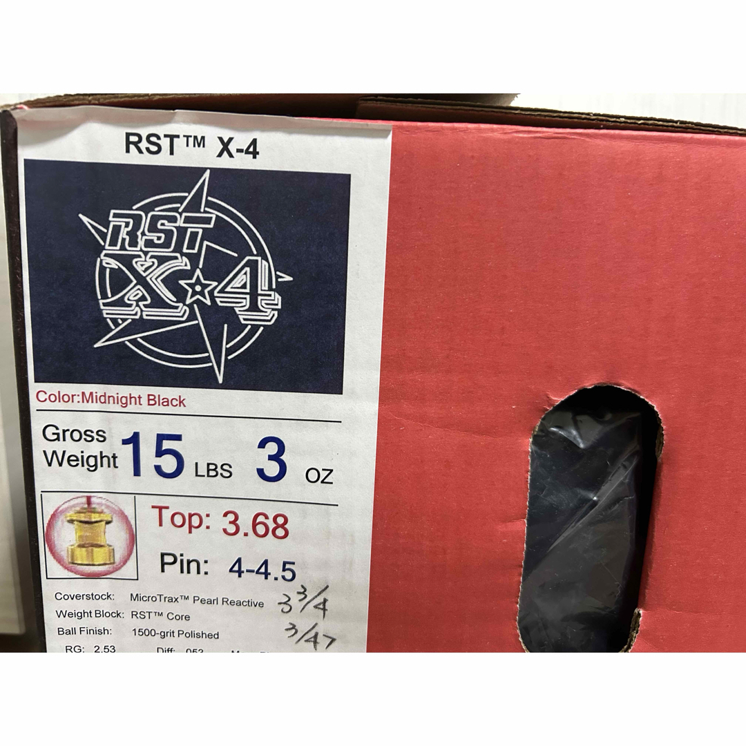 新品】RST X-4 ロトグリップ 15ポンド3オンス 1 ボウリング 新品】RST X-4 ロトグリップ 15ポンド3オンス 1 ボウリング