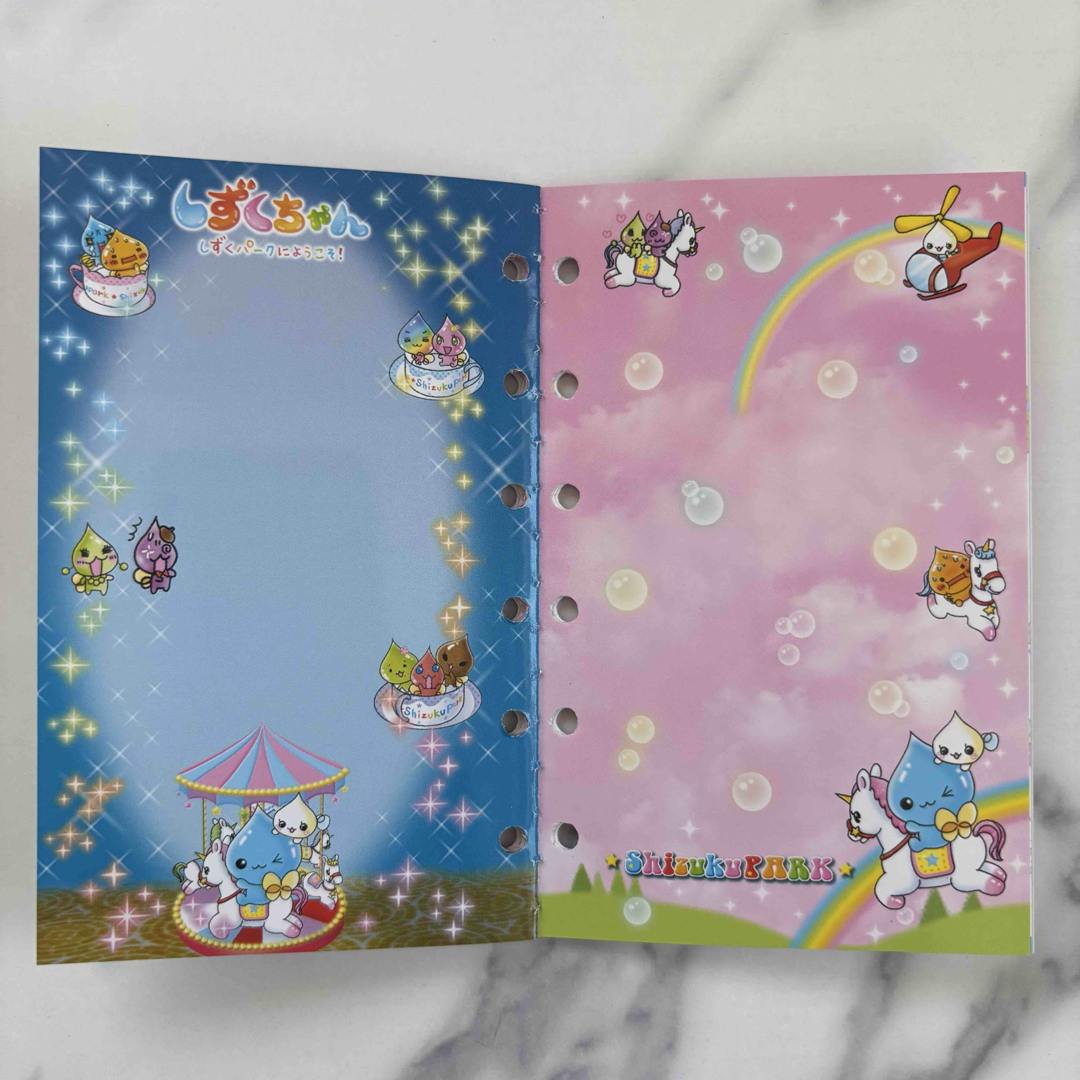 新品未使用】平成レトロ シール帳 クーリア しずくちゃん②の 新品未使用】平成レトロ シール帳 クーリア しずくちゃん②の