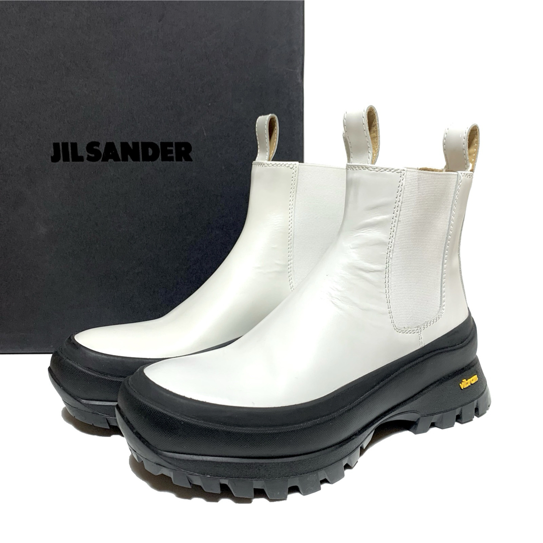 JIL SANDER - ☆未使用 ジルサンダー サイドゴア ショートブーツ JIL SANDER - ☆未使用 ジルサンダー サイドゴア ショートブーツ