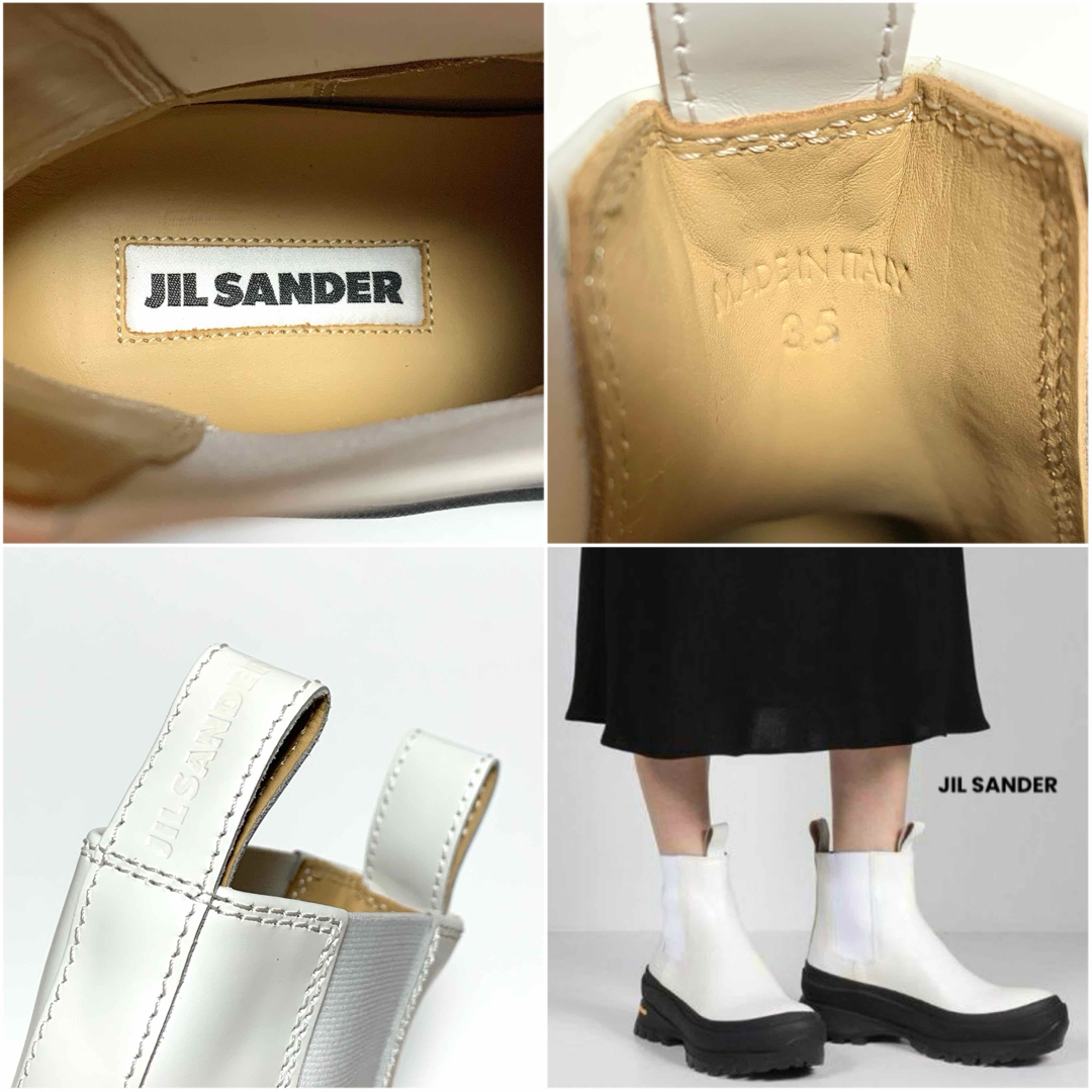 JIL SANDER - ☆未使用 ジルサンダー サイドゴア ショートブーツ JIL SANDER - ☆未使用 ジルサンダー サイドゴア ショートブーツ