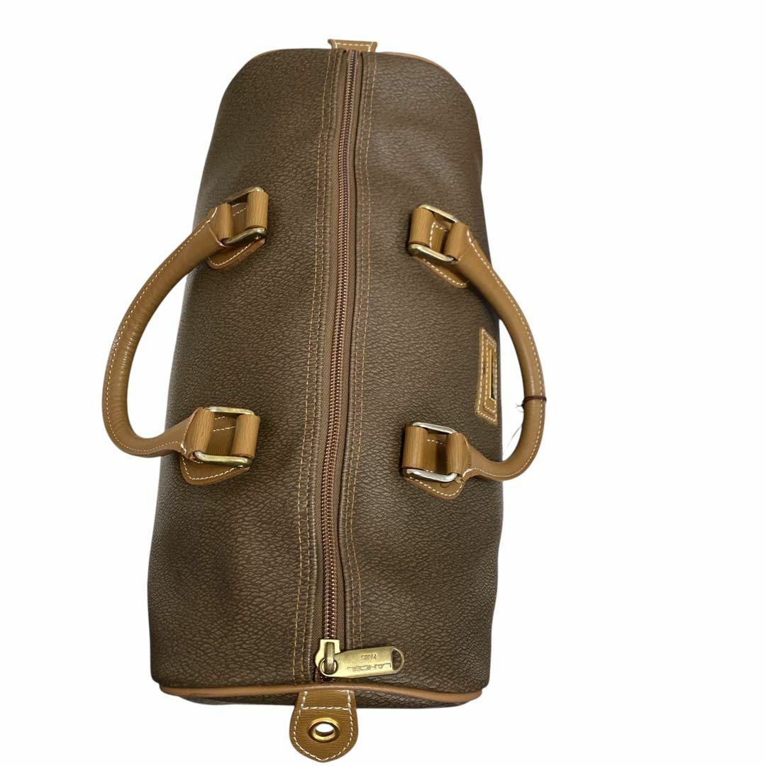 LANCEL ランセル ボストンバッグ オールレザー ダークブラウン LANCEL ランセル ボストンバッグ オールレザー ダークブラウン