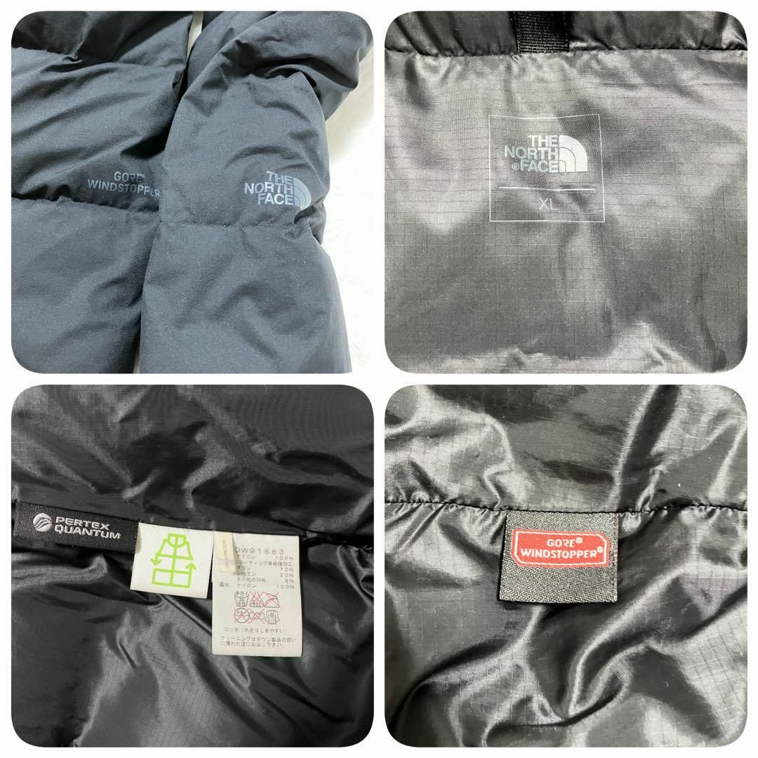 THE NORTH FACE - 美品 ノースフェイス NDW91663 ダウン シェル THE NORTH FACE - 美品 ノースフェイス NDW91663 ダウン シェル
