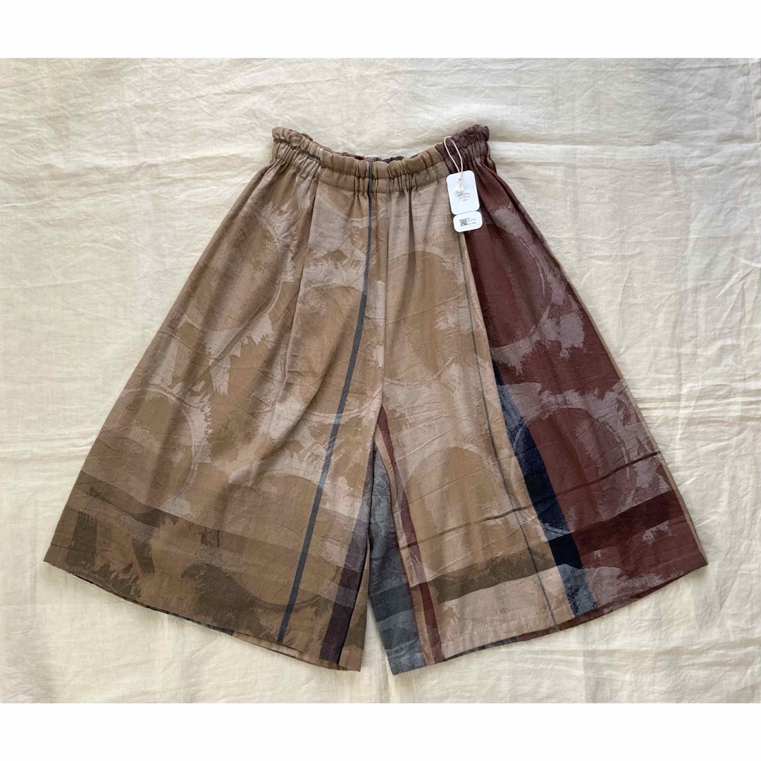 tamaki niime wide pants SHORT(ポケットなし) ➁ tamaki niime wide pants SHORT(ポケットなし) ➁