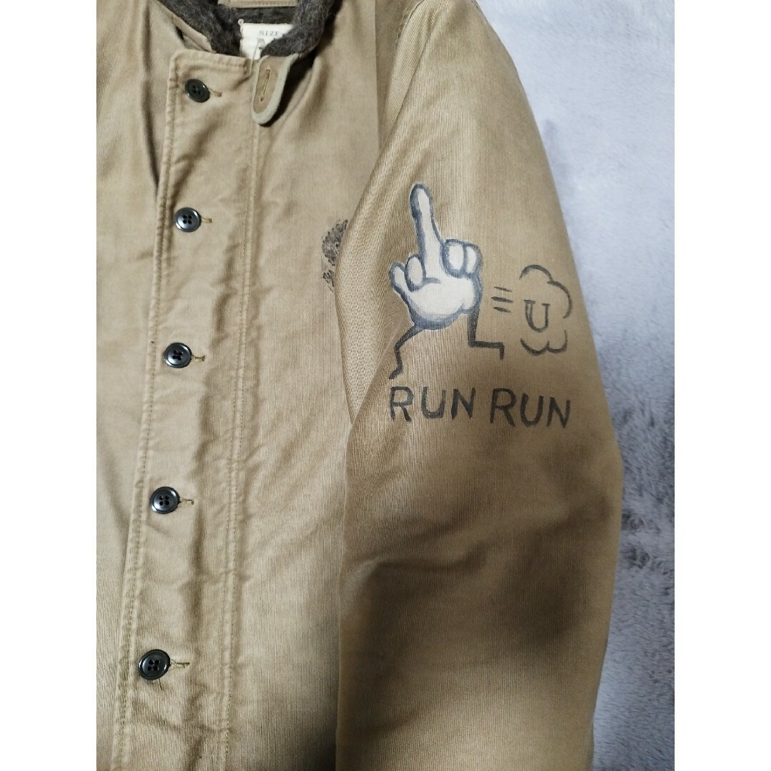 GLADHAND & Co. - weirdo ウィアード N-1デッキジャケット M L氏 GLADHAND & Co. - weirdo ウィアード N-1デッキジャケット M L氏