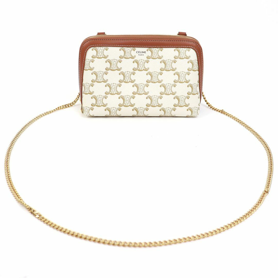 CELINE - 【美品】セリーヌ【CELINE】チェーン付きクラッチ CELINE - 【美品】セリーヌ【CELINE】チェーン付きクラッチ