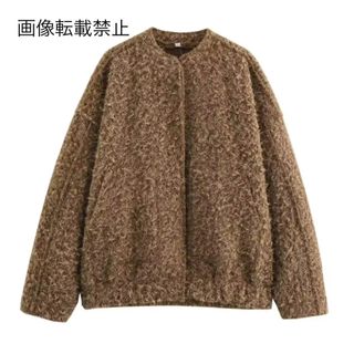 🧣1月新作⛄️16227◆ボアコート(毛皮/ファーコート)
