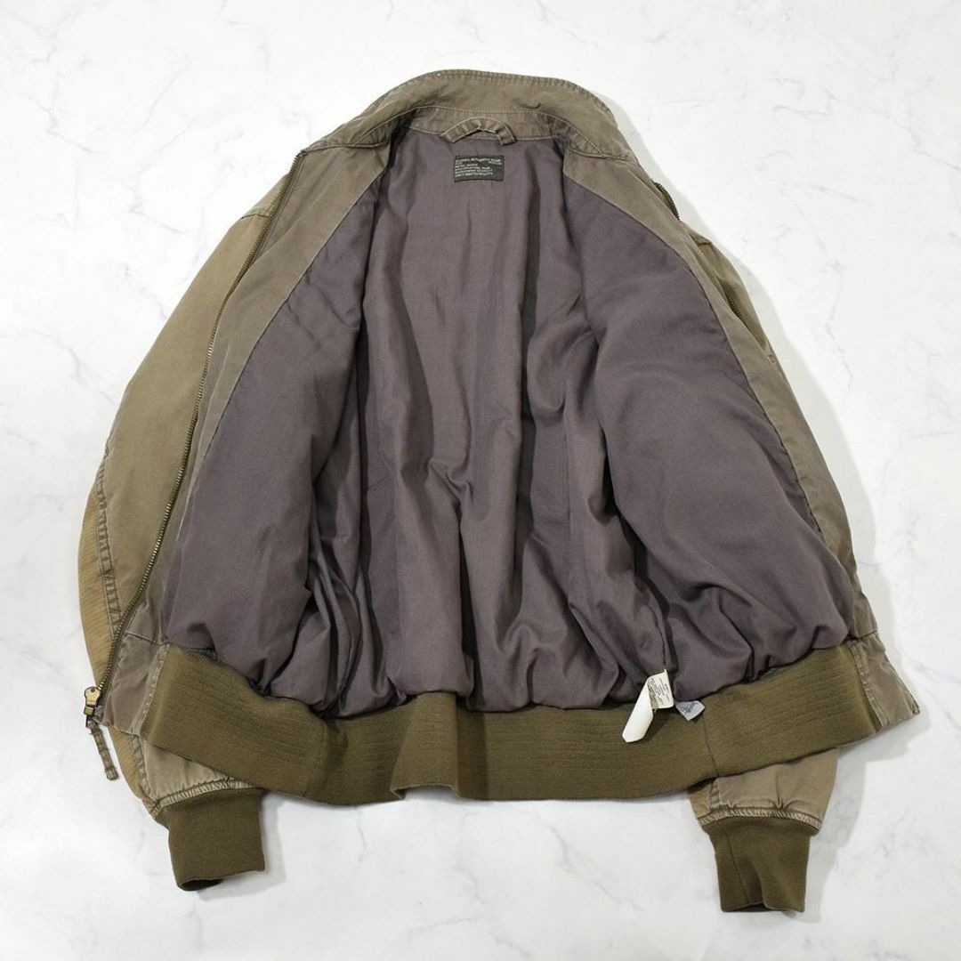 00s OLD STUSSY CWU-45 フライトジャケット ブルゾン カーキ 00s OLD STUSSY CWU-45 フライトジャケット ブルゾン カーキ