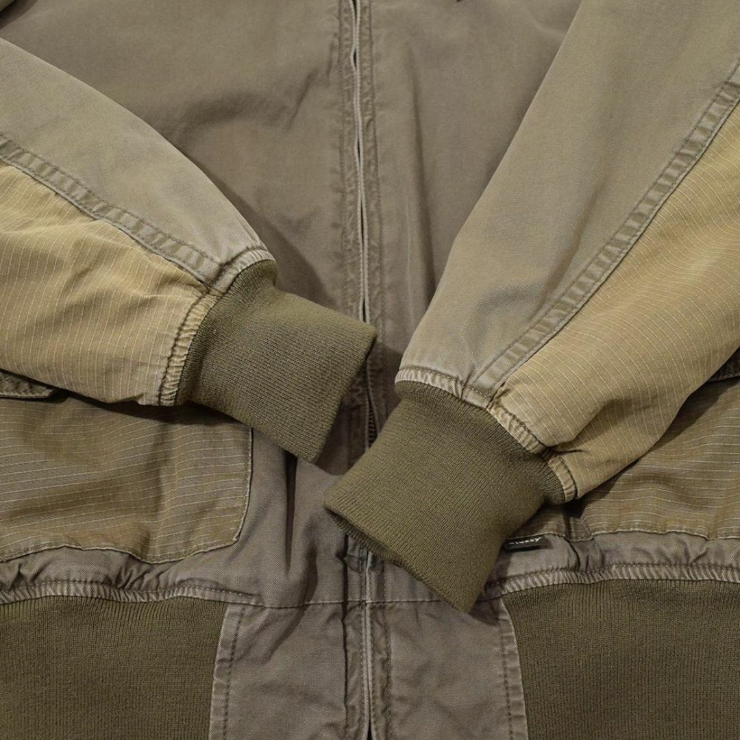 00s OLD STUSSY CWU-45 フライトジャケット ブルゾン カーキ 00s OLD STUSSY CWU-45 フライトジャケット ブルゾン カーキ