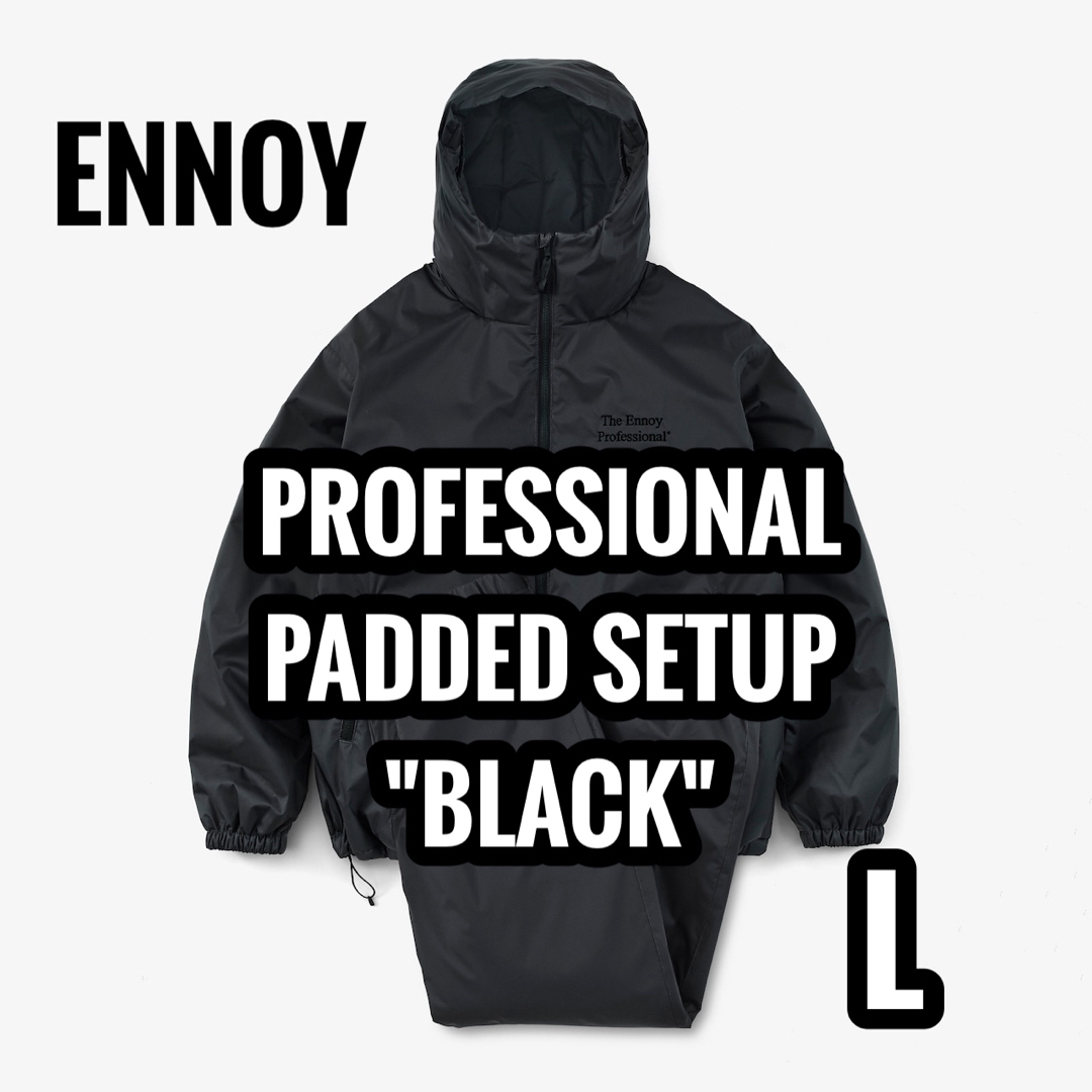 ENNOY PROFESSIONAL PADDED SETUP BLACK Lの通販 by プロフ更新 ENNOY PROFESSIONAL PADDED SETUP BLACK Lの通販 by プロフ更新