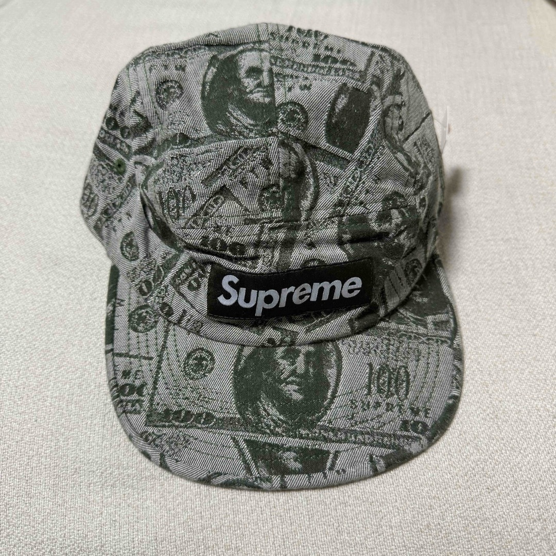 Supreme - 新品未使用 Supreme 100 Dollar Bill Camp Capの通販 Supreme - 新品未使用 Supreme 100 Dollar Bill Camp Capの通販