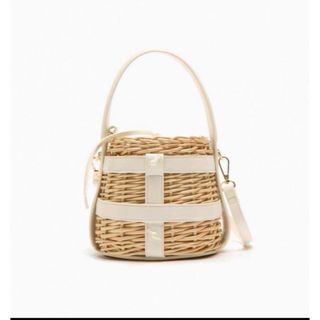 ZARA - ZARA カットワーク ミニトートバッグ ブラウンの通販 by ZARA - ZARA カットワーク ミニトートバッグ ブラウンの通販 by