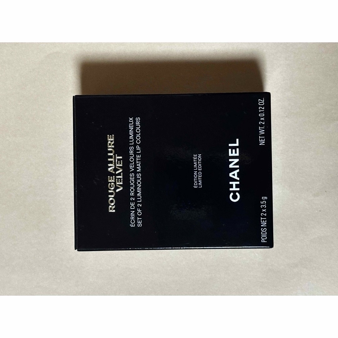 CHANEL - ルージュ アリュール ヴェルヴェット レ ペルル セット CHANEL - ルージュ アリュール ヴェルヴェット レ ペルル セット