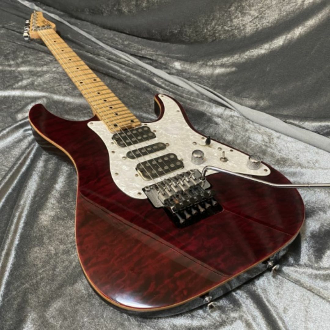 SCHECTER SD-2-24 AL キルトメイプルトップ 安心の国産 SCHECTER SD-2-24 AL キルトメイプルトップ 安心の国産