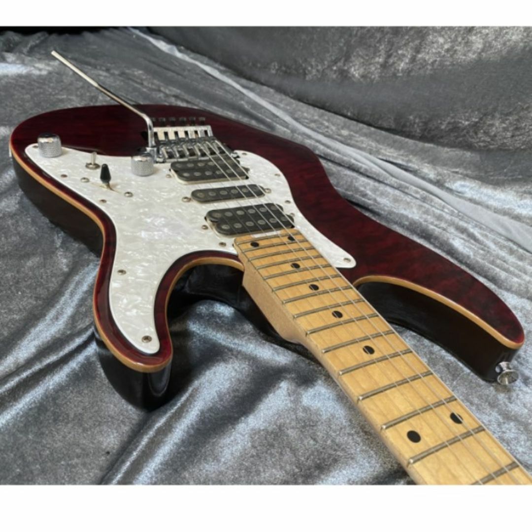 SCHECTER SD-2-24 AL キルトメイプルトップ 安心の国産 SCHECTER SD-2-24 AL キルトメイプルトップ 安心の国産