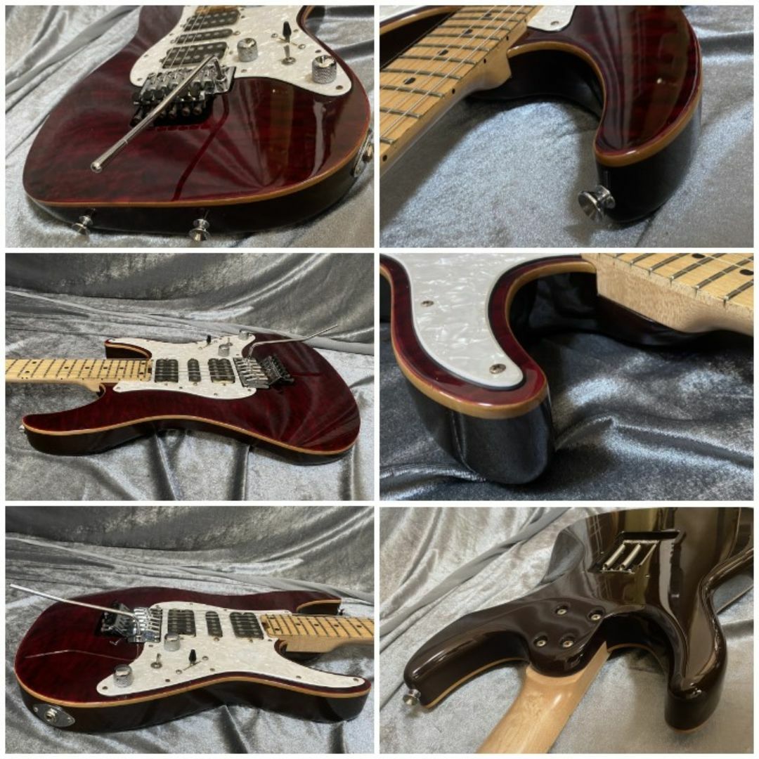 SCHECTER SD-2-24 AL キルトメイプルトップ 安心の国産 SCHECTER SD-2-24 AL キルトメイプルトップ 安心の国産