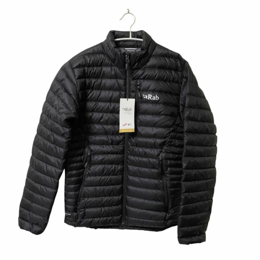 新品】Rab Microlight Down Jacket メンズM 黒 新品】Rab Microlight Down Jacket メンズM 黒