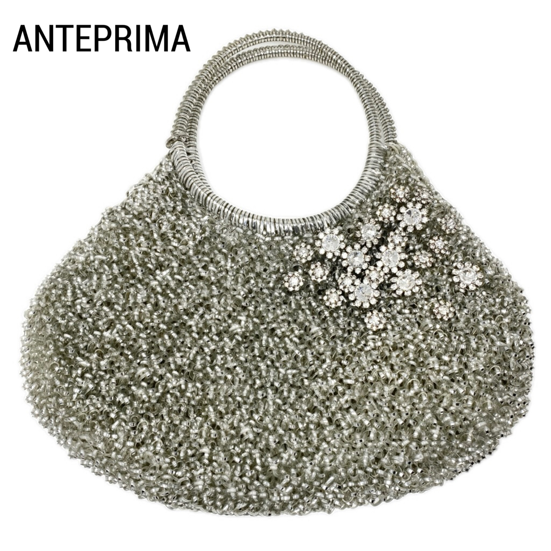 ANTEPRIMA アンテプリマ ワイヤーバッグ 花 シルバー バッグ ANTEPRIMA アンテプリマ ワイヤーバッグ 花 シルバー バッグ