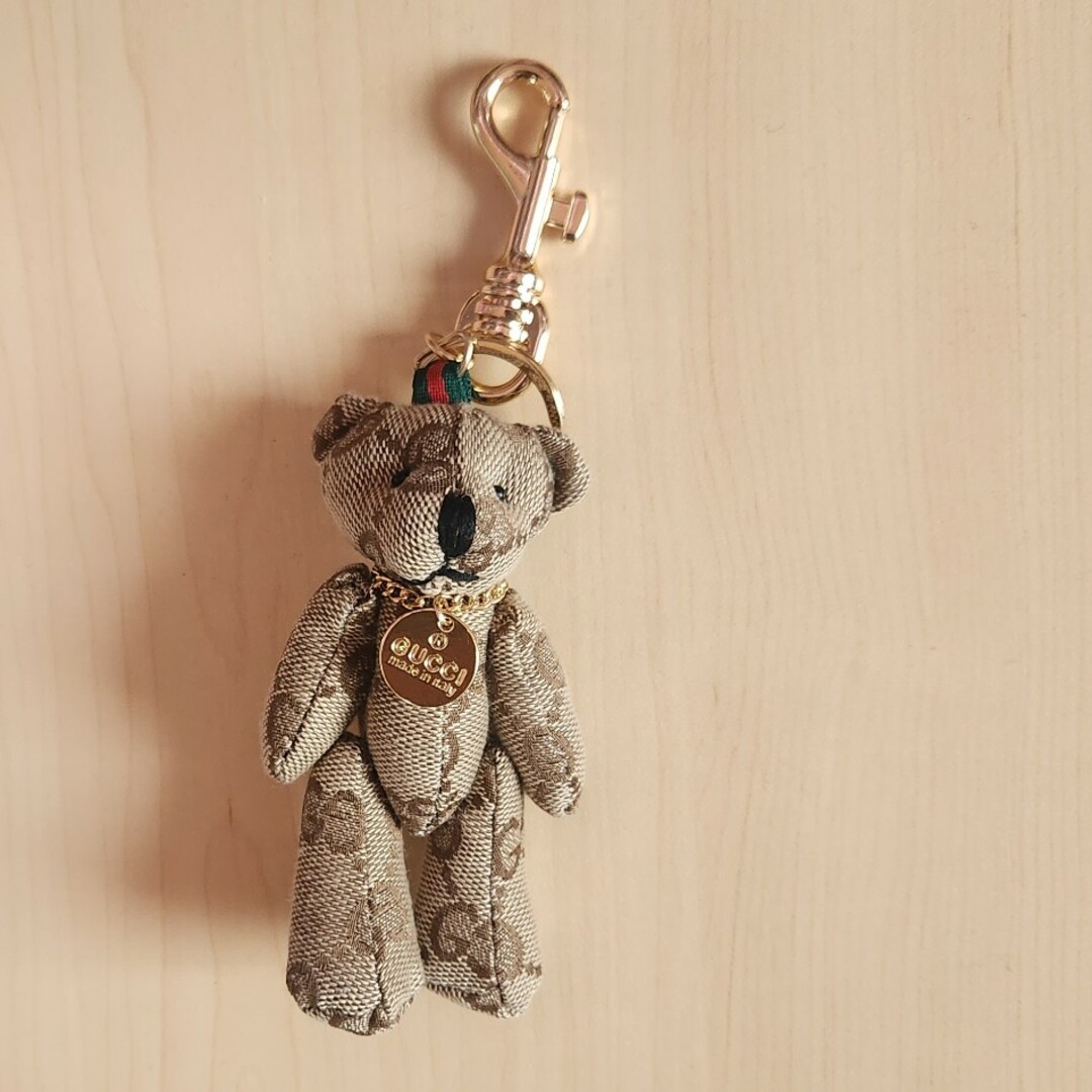 GUCCI グッチ テディベアキーホルダー チャーム GUCCI グッチ テディベアキーホルダー チャーム