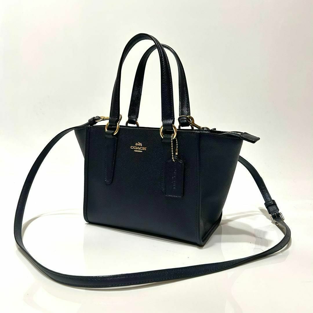 COACH - 【美品】　COACH 2way ハンドバッグ　ショルダーバッグ　クロスビー
