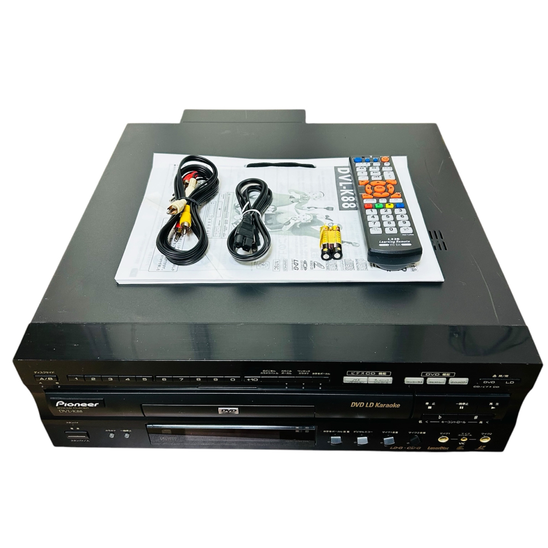 DVL-K88|Pioneer DVD/LDコンパチブルカラオケプレーヤー|中古 DVL-K88|Pioneer DVD/LDコンパチブルカラオケプレーヤー|中古