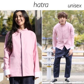 【未使用品】hatra OXNO スタンドカラーシャツ ユニセックス品(シャツ)