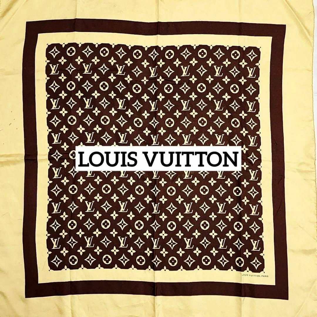 LOUIS VUITTON - ☆Louis Vuitton☆ スカーフ モノグラム ロゴ LOUIS VUITTON - ☆Louis Vuitton☆ スカーフ モノグラム ロゴ