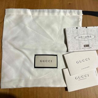 GUCCI - GUCCI グッチ 布袋 巾着袋 保存袋 布製 付属品 内袋 GUCCI - GUCCI グッチ 布袋 巾着袋 保存袋 布製 付属品 内袋