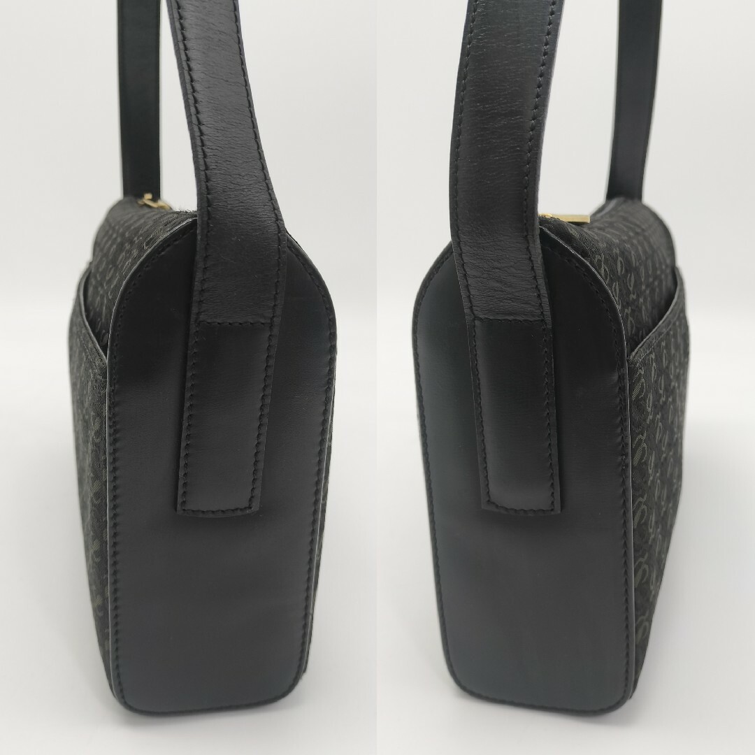極美品✨ロエベ ショルダーバッグ キャンバス レザー 極美品✨ロエベ ショルダーバッグ キャンバス レザー