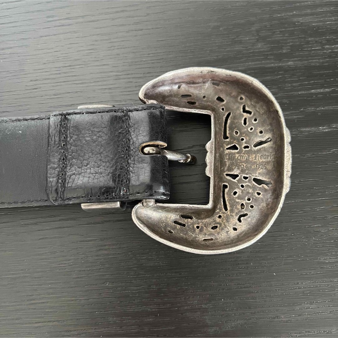 Chrome Hearts - クロムハーツ ベルト 32 黒 ブラック シルバー Chrome Hearts - クロムハーツ ベルト 32 黒 ブラック シルバー