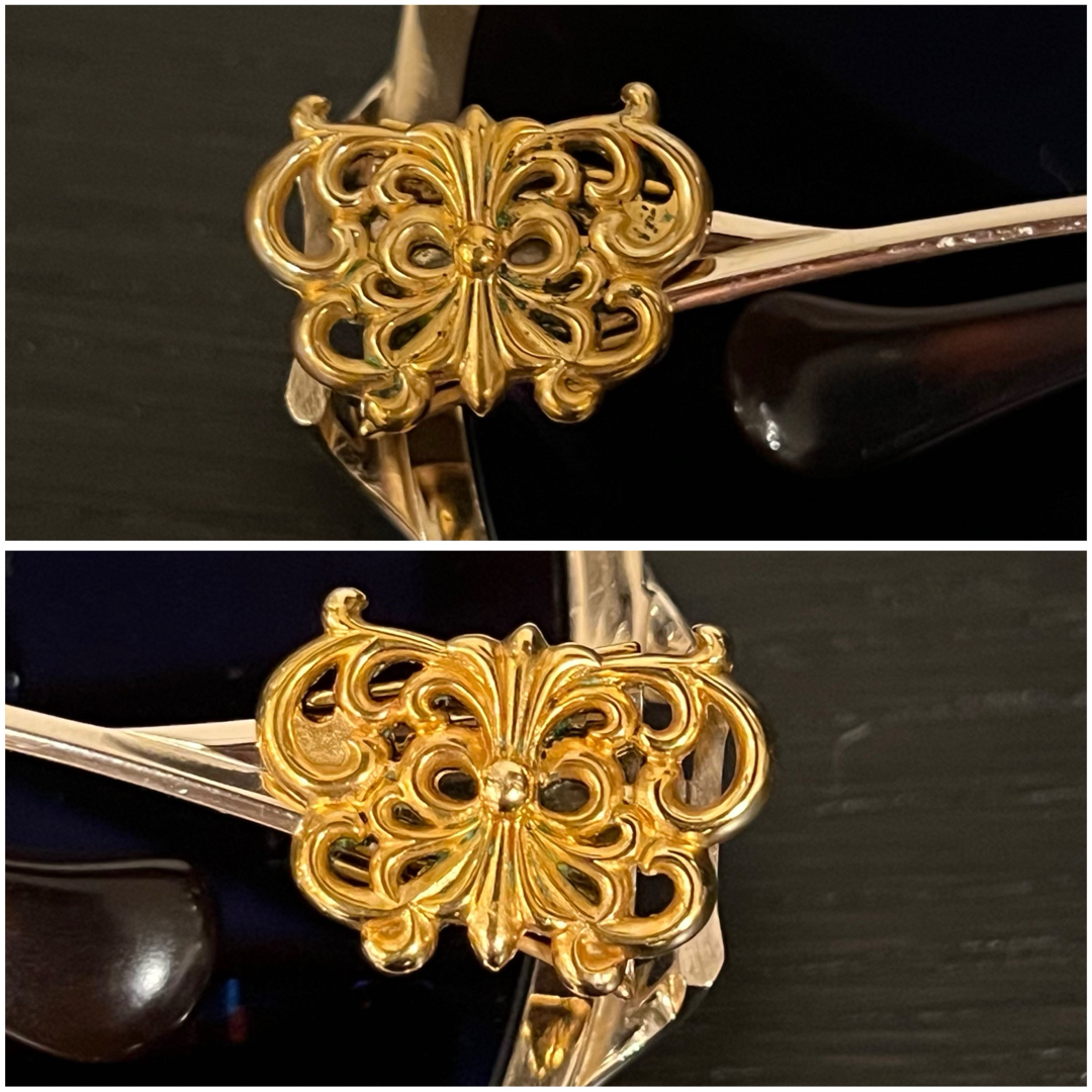 Chrome Hearts - クロムハーツ サングラス ゴールド 金 Chrome Hearts - クロムハーツ サングラス ゴールド 金