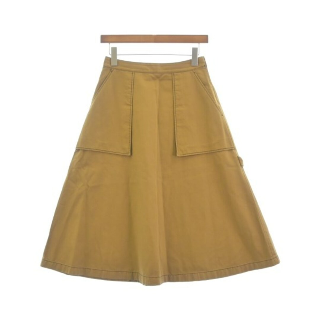 Maison Margiela ひざ丈スカート 38(S位) 茶系 【古着】【中古】 Maison Margiela ひざ丈スカート 38(S位) 茶系 【古着】【中古】